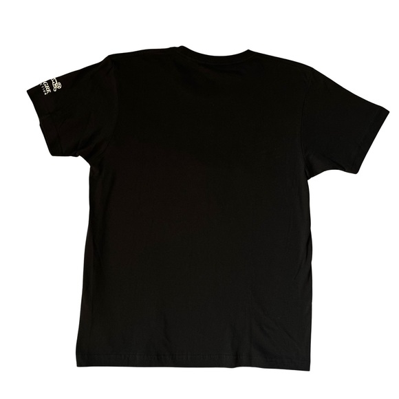 Le Tigre Classic Logo T-Shirt, Black shirt with orange and white logo, NWT - Picture 2 of 8